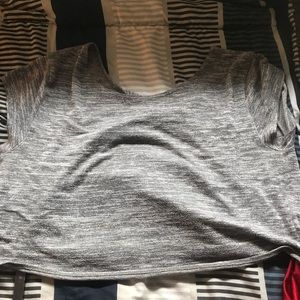 Grey Hollister shirt